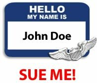 I am John Doe - Sue Me!
